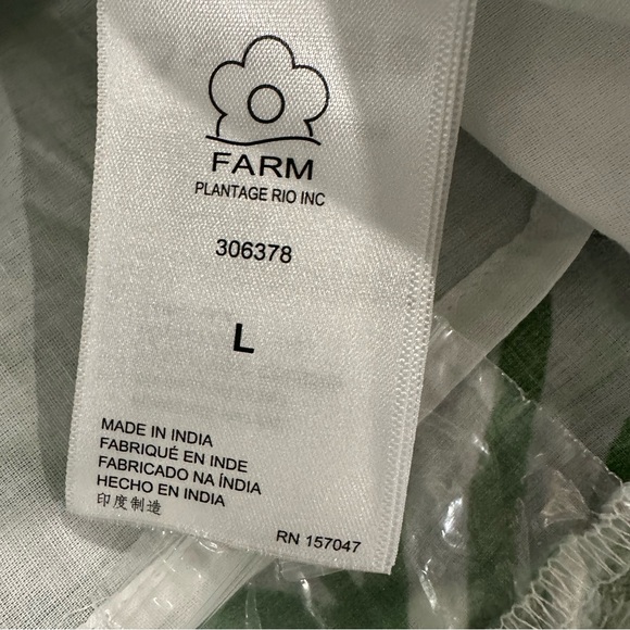 Farm Rio Macaw Elegance Tiered Maxi Skirt Large NWOT - Picture 11 of 13